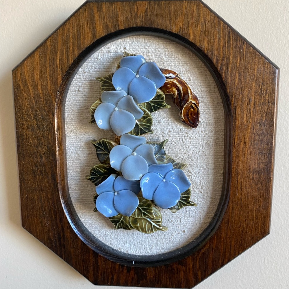 Vintage mcm wall hanging